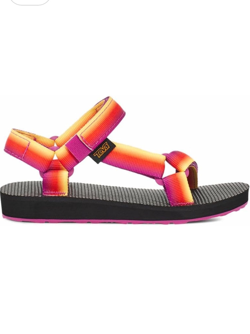 Teva Women's Original Gradient Pink to Orange Sport Sandal
